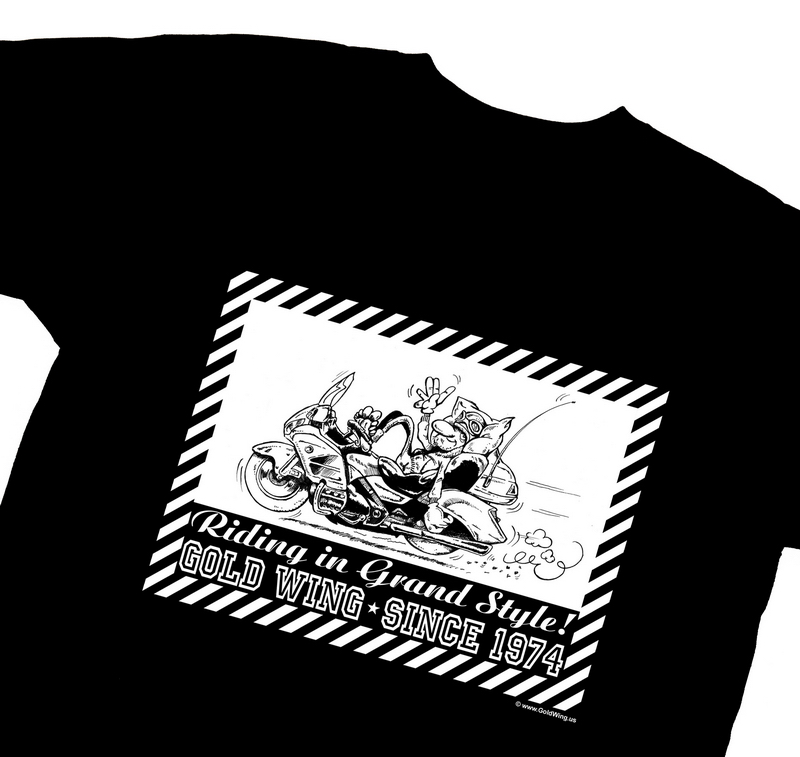 TShirt Gold Wing since 1974